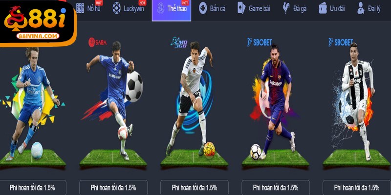 Thể thao 88I là điểm đến lý tưởng cho game thủ thích cá cược